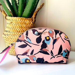KATE SPADE rose cosmetic pouch!